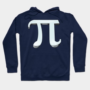 Pi - physics mathematics- mathematical constant in 3d Hoodie